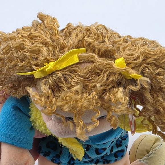 Vintage 2001 TY Beanie Boppers Pretty Patti with Tag Plush Doll - Picture 10 of 12